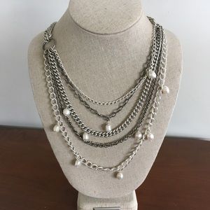 Stella & Dot Avery Freshwater Pearl Necklace